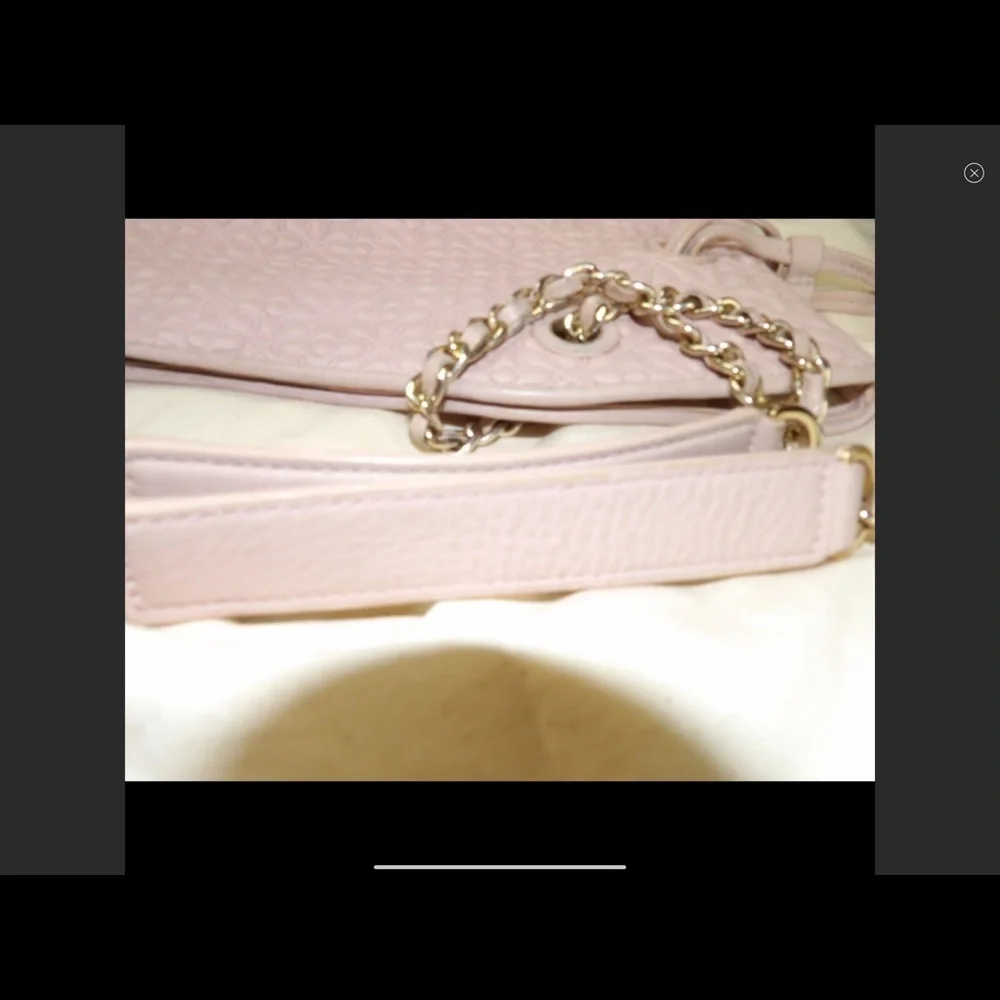 Tory Burch Bryant Quilted leather floral tote - Picture 7 of 8